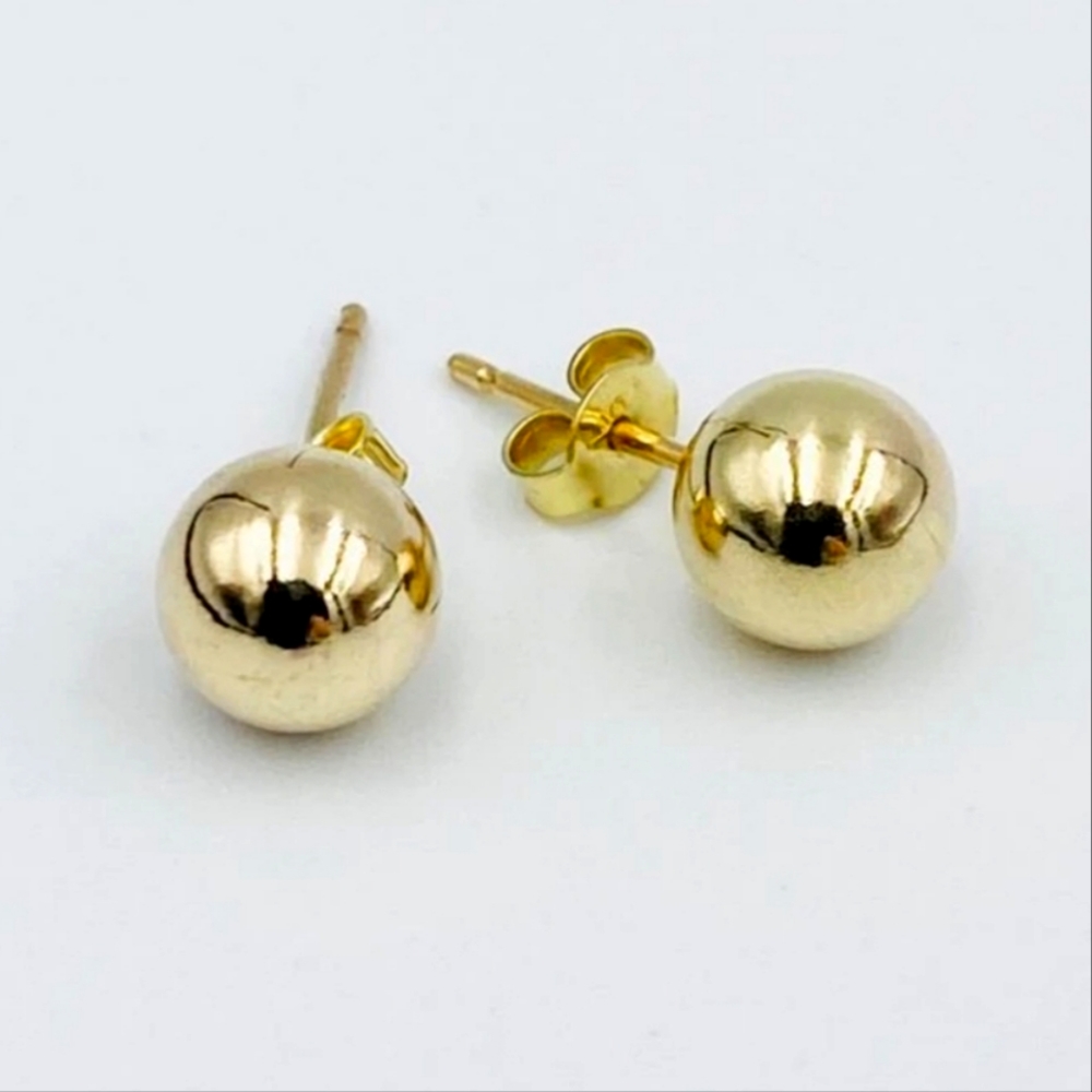 925 Ball studs Sterling Silver earrings  new!